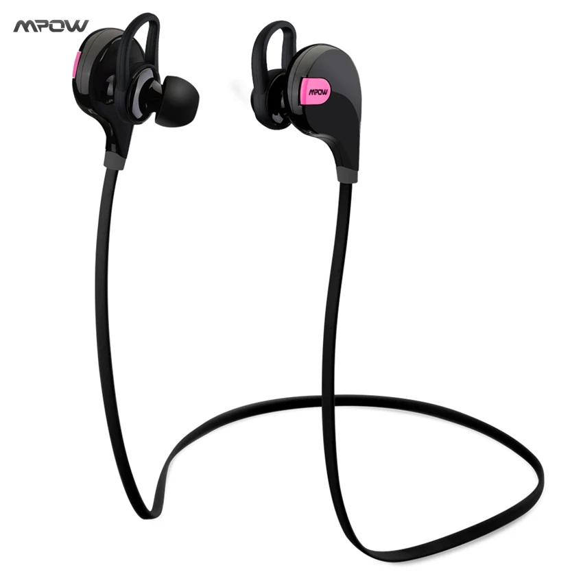 Mpow Swift MBH5 Neckband Wireless Bluetooth 4.0 Stereo Headphone Sport Earphone with APTX Studio Music Headset with Mic 7 Colors