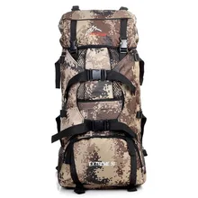 70L Hombres Camuflaje Militar Mochila de Gran Capacidad Bolso Del Alpinismo Mochila Impermeable Bolsa de Viaje
