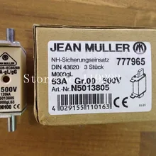 [SA] немецкий Ким Миллер Жан муллер N5013805 подлинный предохранитель 63A NH00 777965- 5 шт/лот