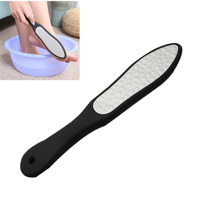 Double Side Foot Rasp File Hard Dead Skin Callus Remover Pedicure Feet Files Tools Steel 2pcs/lot | Красота и здоровье
