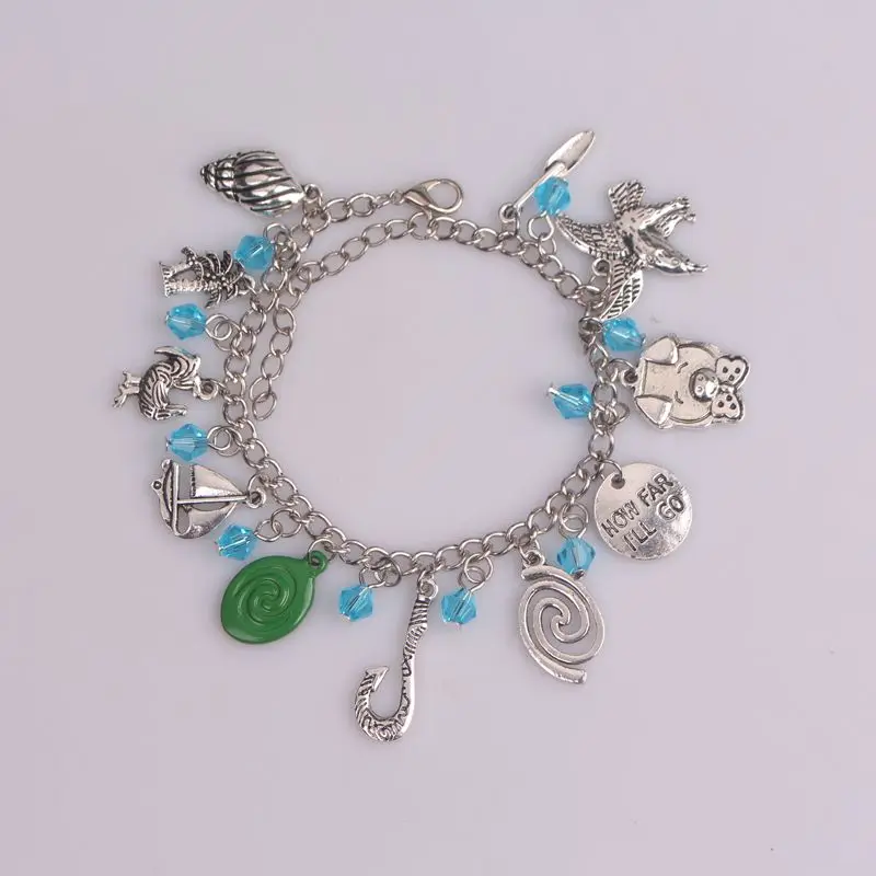 Hot Style Moana Charm Bracelet Movie Jewelryin Chain & Link Bracelets