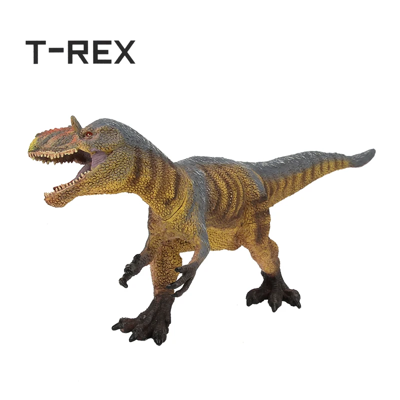 T REX Горячая Коллекция Юрского периода игрушки Yutyrannus huali пластиковые игрушечные