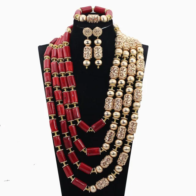 jewelry sets|african coral 