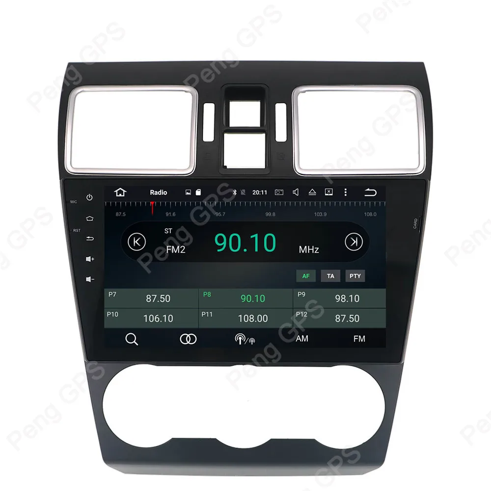 Flash Deal Octa Core 2 Din Stereo Android 8.0 Car Radio for Subaru Forester 2013 2014 GPS Navigation CD DVD Player FM  Headunit 5