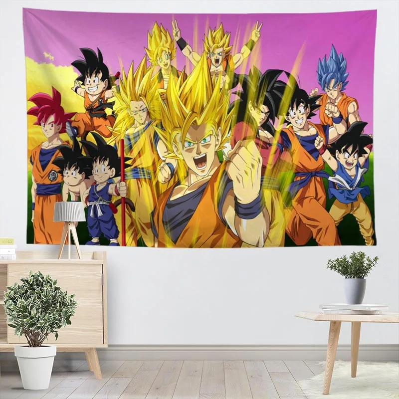 Custom Tapestry Dragon Ball Tapestry Wall Hanging Tapestries Forest