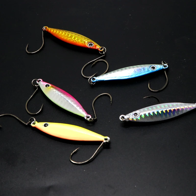 Sea Fishing Lure 25 g 6 cm Mixed Color Jig Lure Boat Fishing Lure in