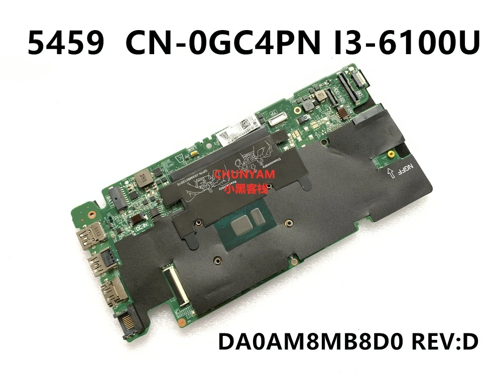Cn 0gc4pn Gc4pn For Dell Vostro 5459 Laptop Motherboard Da0am8mb8d0 Rev D I3 6100u Mainboard Notebook Pc Laptop Motherboard Aliexpress