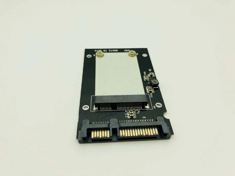 Новая маленькая плата 50 мм mSATA SSD до 2 5 &quotSATA адаптер для диска msata Windows2000/XP/7/8/10 Vista
