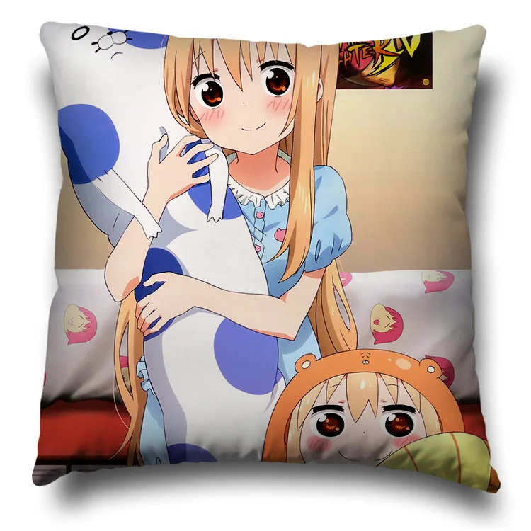 Симпатичный мультяшный рисунок Φ Himouto! Чехол для подушки Умару Чан чехол