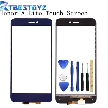 

RTBESTOYZ For Honor 8 Lite Outer Glass Lens With Digitizer Replacement Part For Huawei Honor 8 Lite Touch Screen Glass + Tools