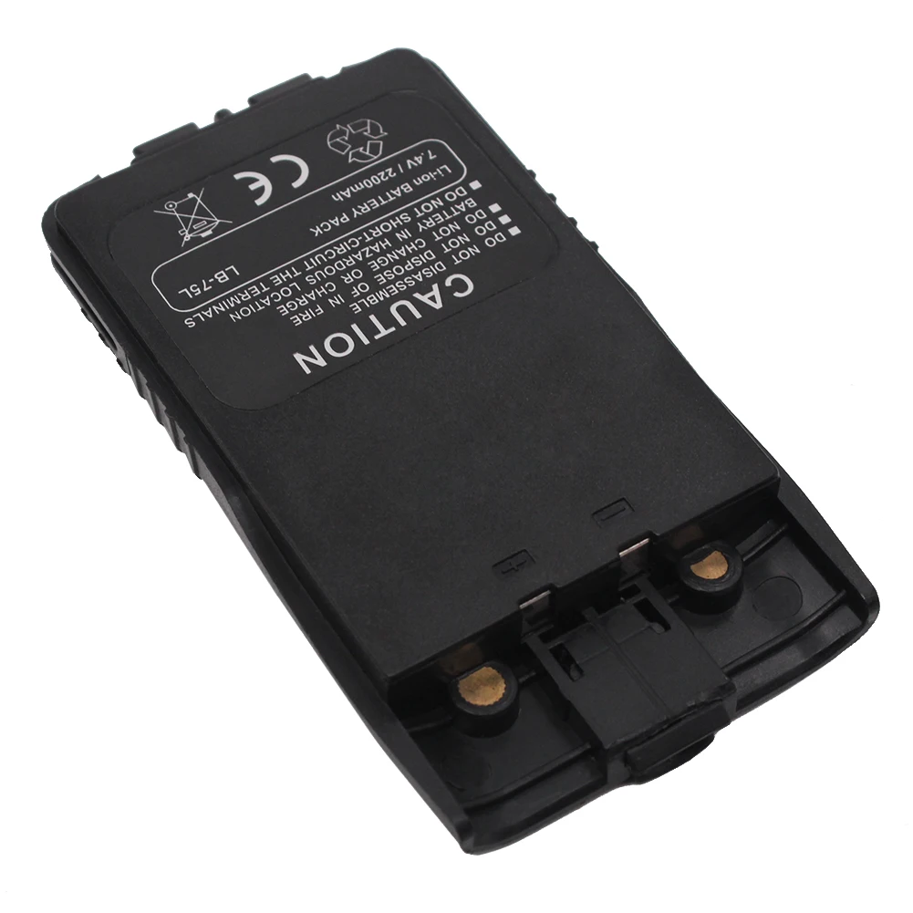 LB-75L 2200mAh Li-ion Battery for Firstcom FC-448 FC-148 FC-01G TYT KENWOOD TH-F5 Dual Linton LT-6100 Plus SMP818 Walkie Talkie LB-75L 2200mAh Li-ion Battery for Firstcom FC-448 FC-148 FC-01G TYT KENWOOD TH-F5 Dual Linton LT-6100 Plus SMP818 Walkie Talkie