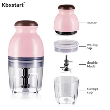 Мясорубки электрический пищевой обработчик детские пищевые добавки ломтерезка мешалка, блендер Фрукты Овощи Мясорубка Moedor De Carne