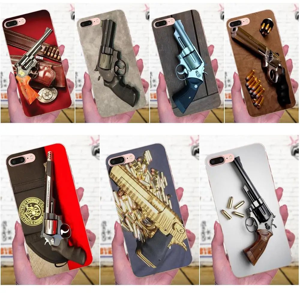 

Smith And Wesson 44 Magnum Guns Soft Fashion For Xiaomi Note 3 4 Mi3 Mi4 Mi4C Mi4i Mi5 Mi 5S 5X 6 6X 8 SE A1 Max Mix 2
