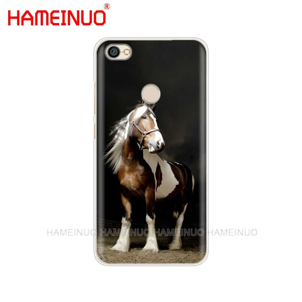 HAMEINUO тонкая лошадь художественный чехол для телефона для Xiaomi redmi 5 4 1s 2 3 3s pro PLUS redmi note 4 4X 4A 5A