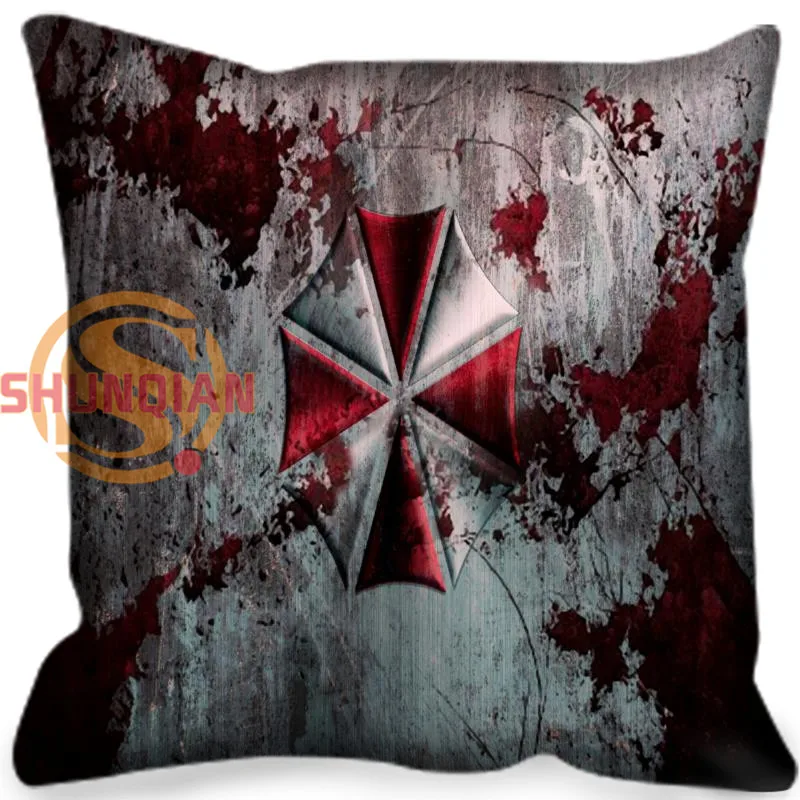 

ShunQian Custom Resident Evil Pillowcase Cover Soft Square Zipper Pillow Cover Print With Your Pictures20x20cm,35x35cm(One Side)