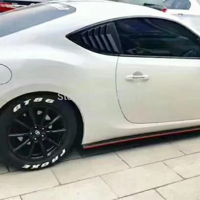 Монтфорд аксессуары для Toyota GT86 внешнее углеродное волокно заднее стекло крыло