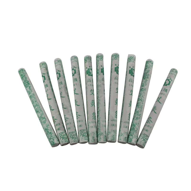 Five Years Old Moxa Roll Moxa tube acupuncture massage for slimming & beauty stick pure Moxa Moxibustion 18x200mm 10pcs / box