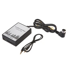 USB SD AUX Car MP3 Music CD Changer Adapter For Peugeot 307 407 Citroen C4 C5 usb sd aux car mp3 music cd changer audio adapte for peugeot 307 407 citroen c4 c5 rd4 12pin interface cd quality dropship