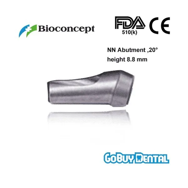 

Straumann Compatible NN Abutment Coping height 8.8mm Narrow Neck