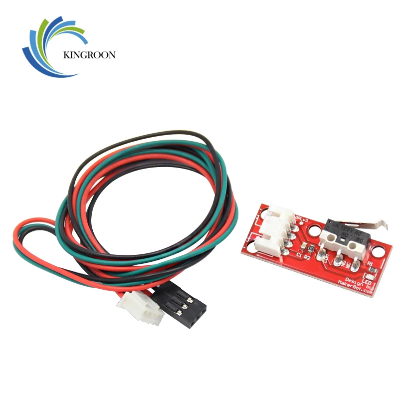10Pcs RAMPS 1.4 Endstop Switch For RepRap Mendel 3D Printer With 70cm Cable