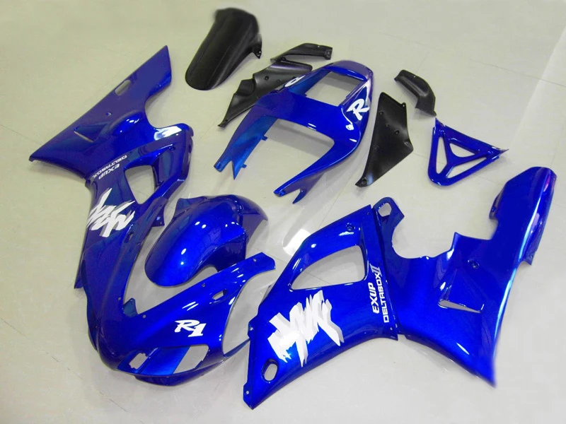 Первоклассный набор обтекателей мотоцикла для YAMAHA YZFR1 98 99 YZF R1 YZF1000 1998 1999 ABS пластик