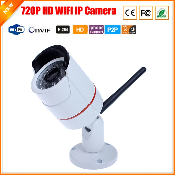 New Arrival Wireless IP Camera Wifi Bullet Outdoor Waterproof Camera IP