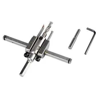 

Adjustable Wood Circle Hole Saw Drill Bit Aircraft Type Cutter Woodworking Tool