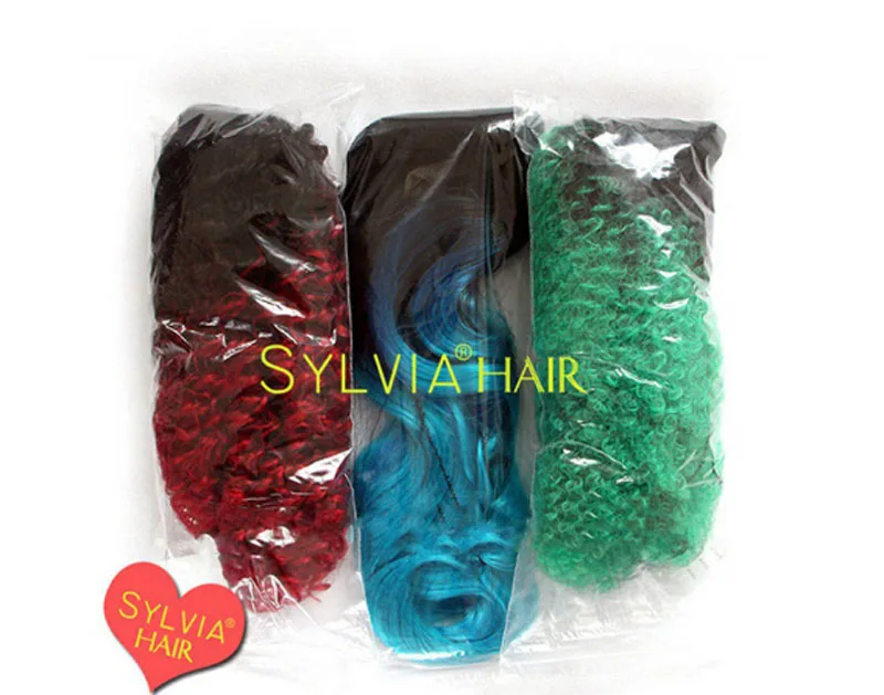 Sylvia блондинка синтетический Синтетические волосы на кружеве парики волна Ombre длинное тело с темные корни термостойкие волокна волос парик