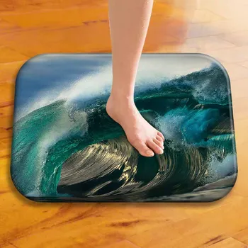 

New Entrance Doormat 3D Colorful Printed Mat Carpets For Bedroom Floor Kitchen Door Non-slip Mat RugS Tapis Alfombra Home Decor