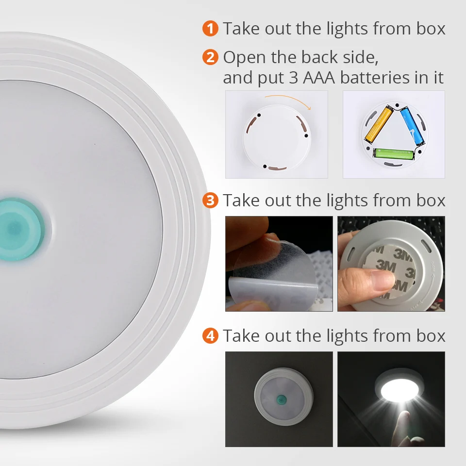 Automobile Portable UFO LED Car Reading Lamp Yellow/White Light Vehicle Inside Mini Book Light for Bedroom Closet Cabin Automobile Portable UFO LED Car Reading Lamp Yellow/White Light Vehicle Inside Mini Book Light for Bedroom Closet Cabin