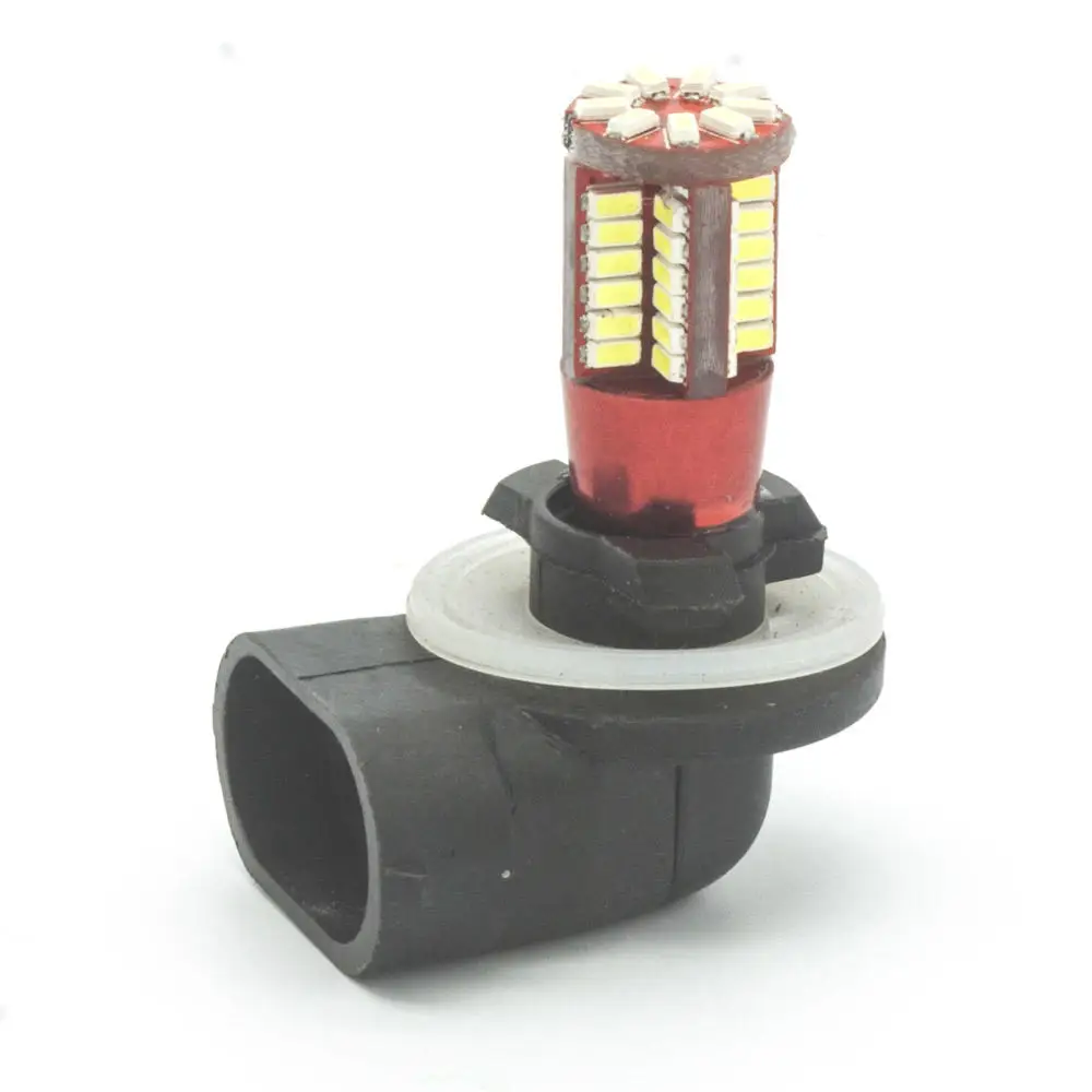 881 PGJ13 57 3014 SMD Автомобильный светодиодный Белый свет DC 12V Противотуманные фары лампа