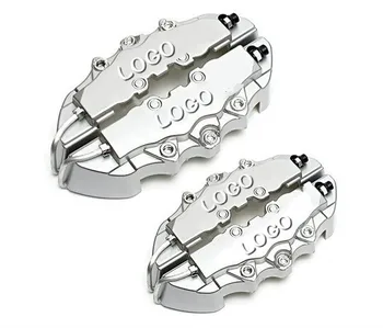 

2 Pair Universal Car 3D Style Disc Brake Caliper Covers Front+Rear BREM BRAKE COVER GAMES