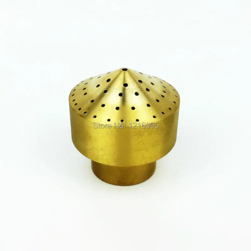 Brass 1 1/2" dn40 water features fountain nozzle shower fountain head