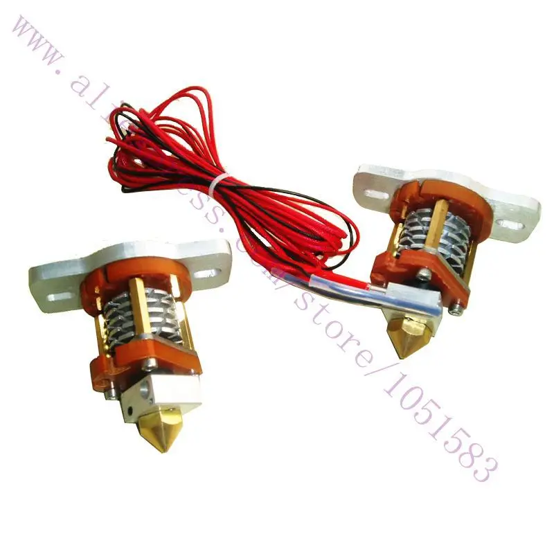 Reprap Bocca Budaschnozzle 2.0 Hotend Estrusore Con Riscaldamento E Ntk 100K Resistenza Per 3.0 / 1.75 Millimetri Filament 3D L'Uso Della Stampante