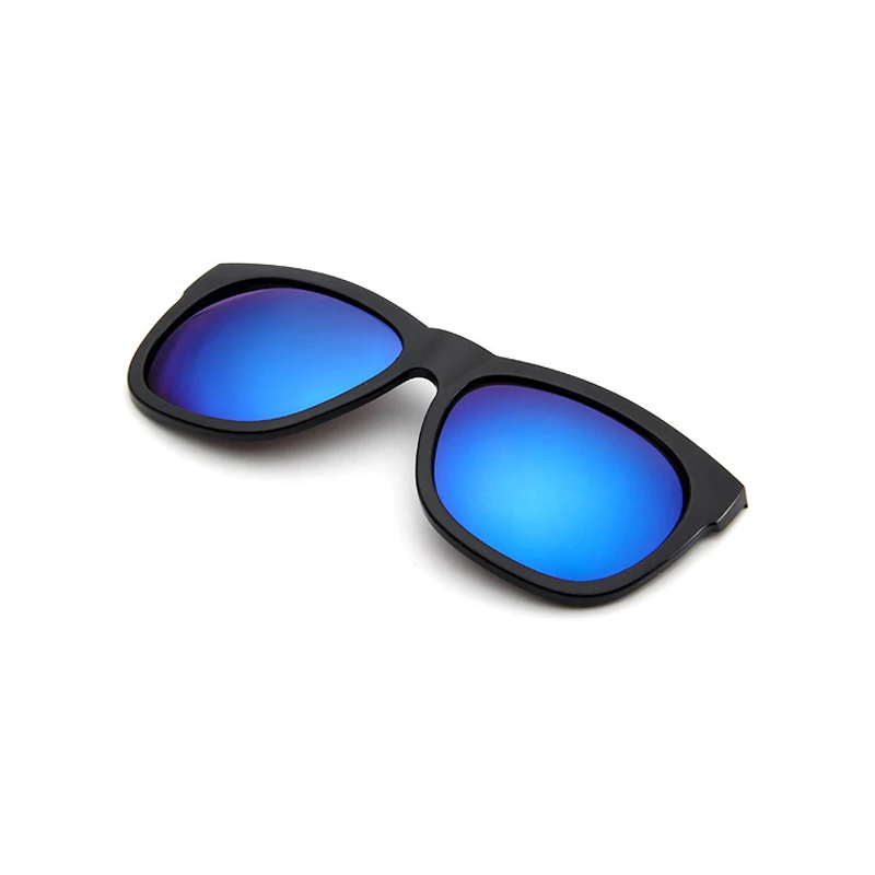 Солнцезащитные очки с магнитным зажимом, очки с квадратными линзами для мужчин и женщин, солнцезащитные очки с зеркальным зажимом, очки с ночным видением для вождения - Цвет линз: JY5946 clip 6