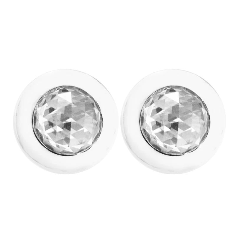 Женские серьги гвоздики из серебра 925 пробы с подсветкой|stud earrings|earring studs earringsearrings