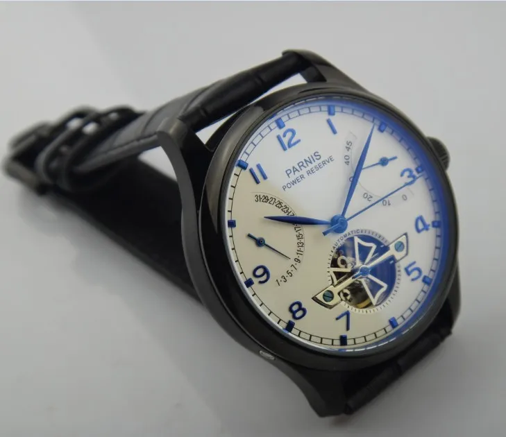 43 مللي متر PARNIS الآسيوية ST25 التلقائي الذاتي الرياح الميكانيكية حركة ساعة رجالي PVD حالة قوة الاحتياط ساعات آلية rnma2 43 مللي متر PARNIS الآسيوية ST25 التلقائي الذاتي الرياح الميكانيكية حركة ساعة رجالي PVD حالة قوة الاحتياط ساعات آلية rnma2