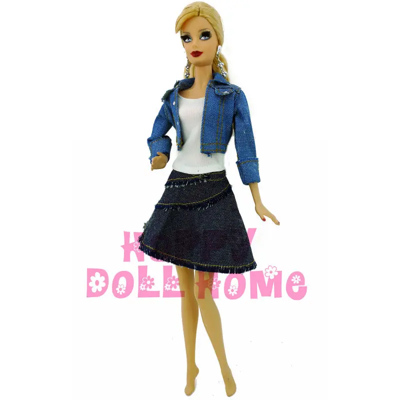 barbie doll jean jacket