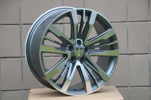 Четыре штуки 20x8 5 ET44 5x114 3 Gunmetal обработанный лицевой материал подходит для FORD Explorer