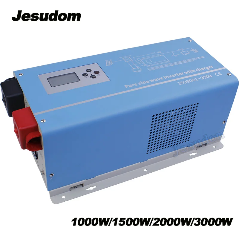 

DC to AC 1000Watts 1KW LCD Off Grid Power Inverter 12v 24v 48v Inverter Single Phase Solar Inverter with Toroidal Transformer