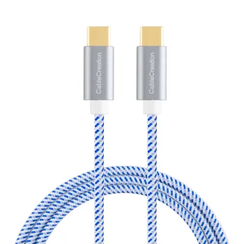 

USB Type C Cable, CableCreation 10ft Braided USB 2.0 Type C Data Charging Cable (3A), Male to Male