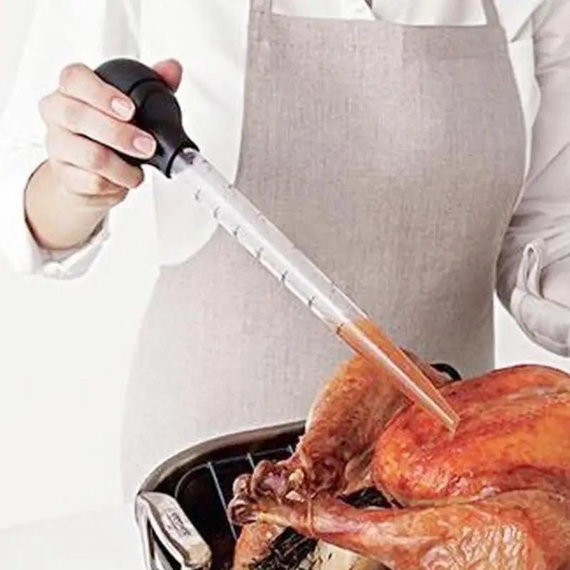 

30 Ml Kitchen Cooking Gadgets Turkey Oil Dropper Chicken Barbecue Tube Pipe