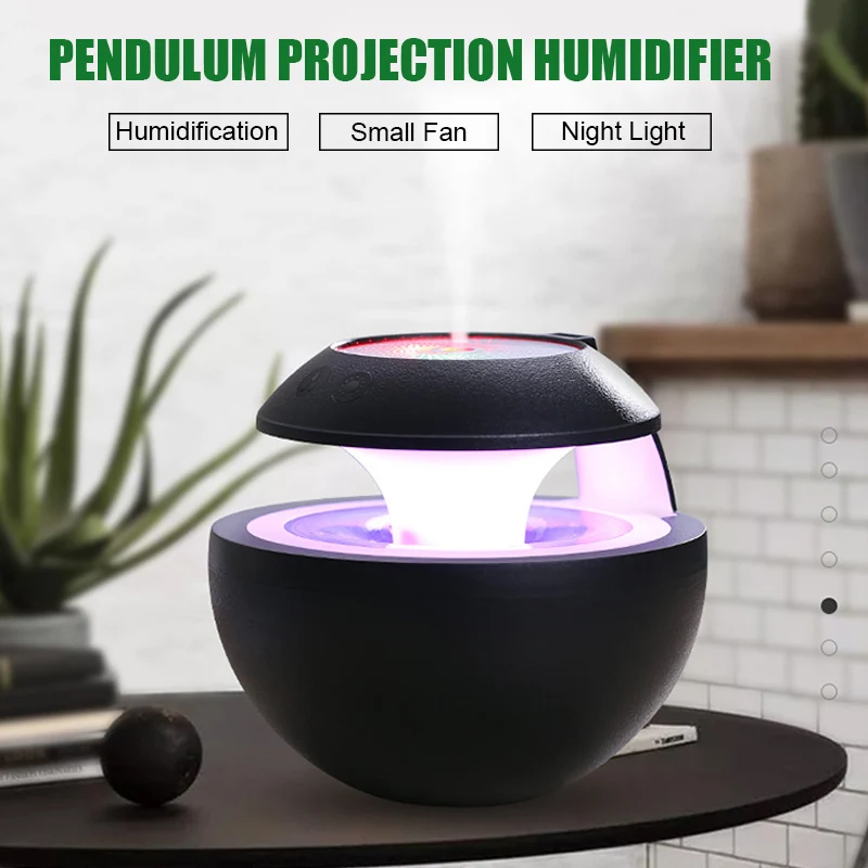 

with Projection Aroma Diffuser Colorful Nightlight Air Humidifier Exquisite Mist Maker Ultrasonic Humidifier Portable