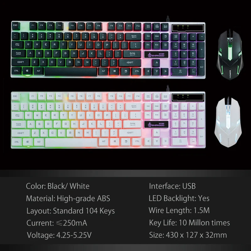K280 USB Wired Computer Keyboard (20)