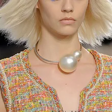 Женское модное ожерелье, маленькое жемчужное ожерелье, жемчужное ожерелье, воротничок, показанные женские ювелирные изделия из сплава