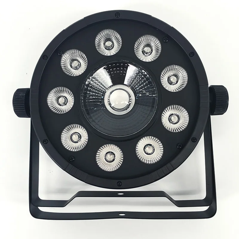 

8pcs/lot Fast Shipping LED Fat Par 9X10W+1X30W Led Light RGB 3IN1 LED Light Stage DJ Light DMX Led Par Par Party Lights