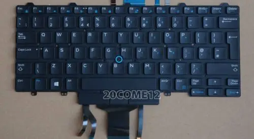 New For Dell Latitude E7450 Laptop Keyboard Backlit Uk English No Frame Keyboard For Dell Latitude E7450dell Latitude E7450 Aliexpress
