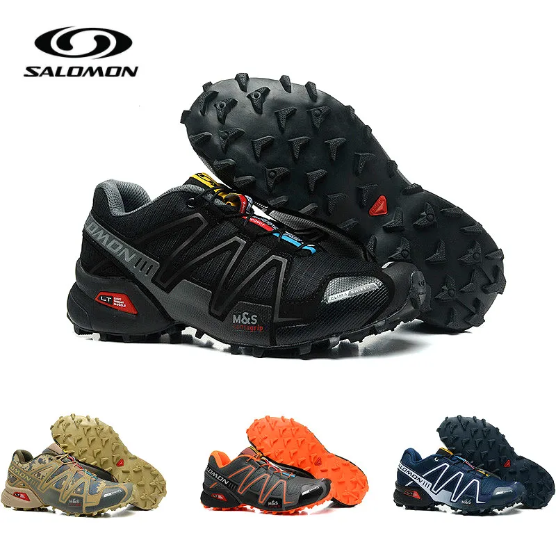 

Salomon Speed Cross 3 Cs III Men Running Shoes Professional Outdoor Men Flywrite Athletic Sport Shoes Speedcroo 3 Size 40-46