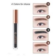 1 шт. водонепроницаемый карандаш для бровей Макияж тонкий эскиз жидкая подводка для бровей ручка Водонепроницаемая Татуировка супер прочный карандаш для бровей
