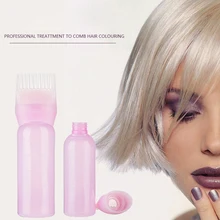 Дозирующая бутылка Расческа для укладки окрашивания аппликатор пустая краска для волос